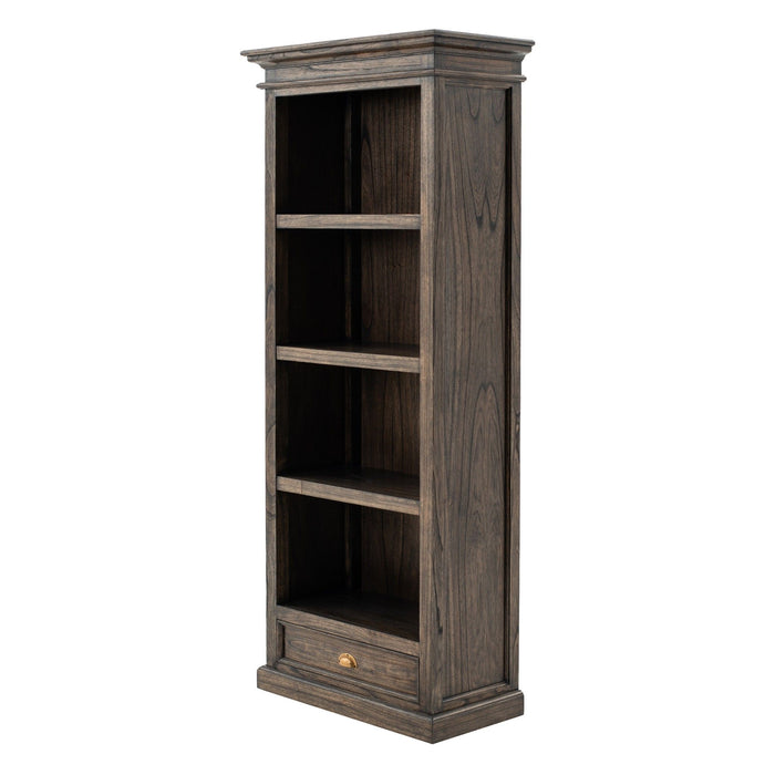 Four Tier Bookcase - Brown / Black
