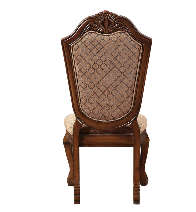 Redwood Upholstered Fabric Dining Side Chairs (Set of 2) - Tan