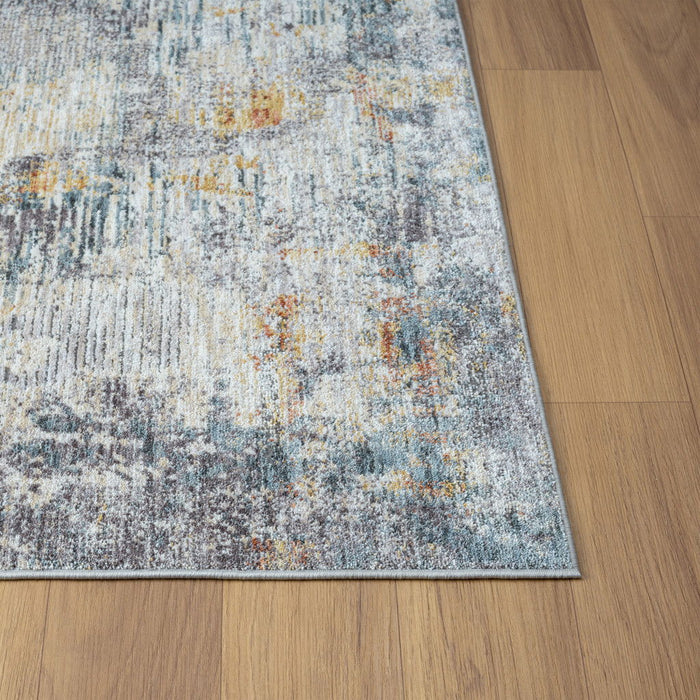 10' X 14' Abstract Area Rug (738080) - Gray / Brown