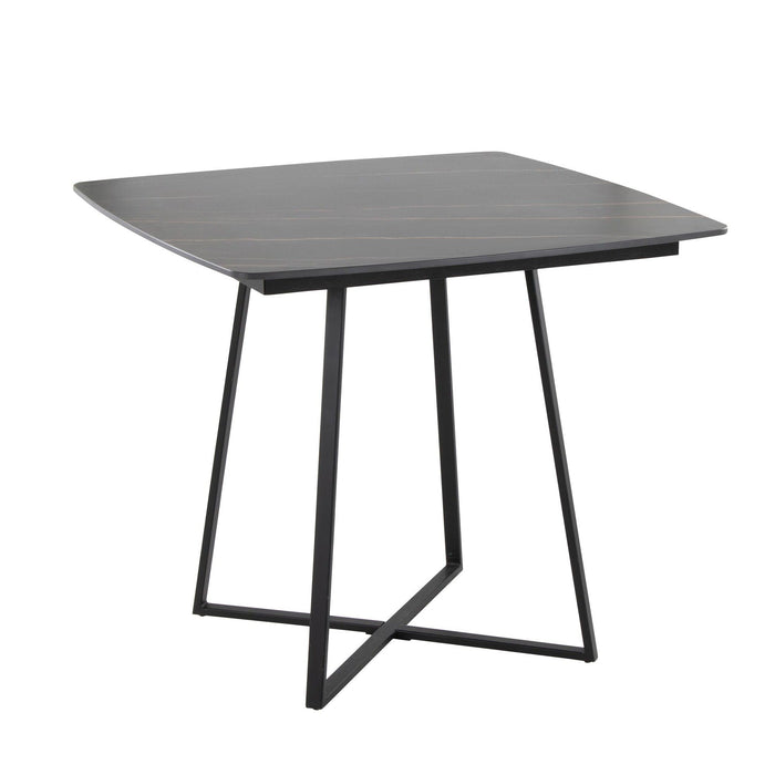 Folia - Dinette Table - Black Metal
