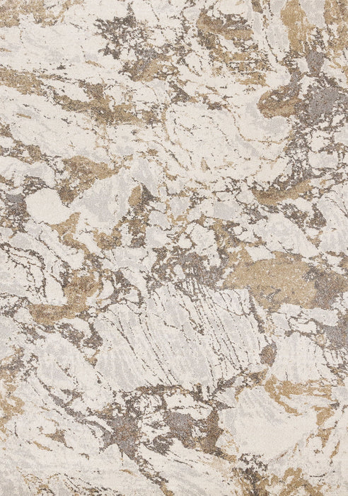 8' X 11' Abstract Area Rug (660045) - White / Gray