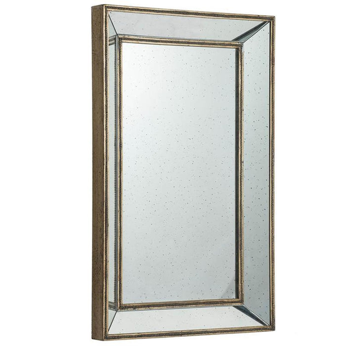 Rectangle Accent Mirror - Silver