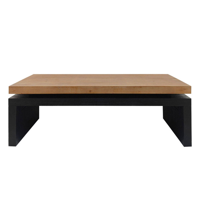 Floating Frame Coffee Table - Black