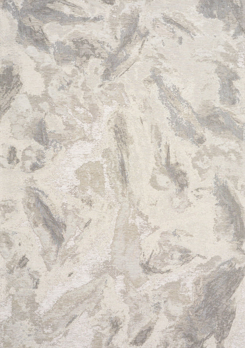 8' X 11' Abstract Area Rug (661317) - Cream / Gray