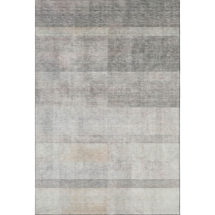 10' X 14' Abstract Washable Area Rug With UV Protection (649654) - Taupe / Ivory