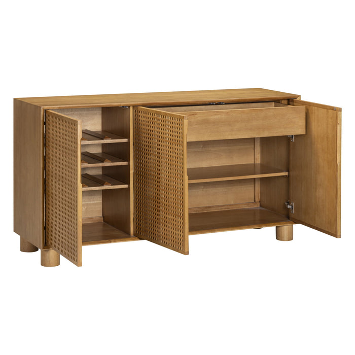 Miles - 3-Door Sideboard - Natural