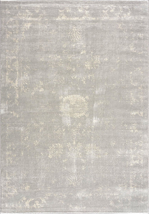 8' x 11' Modern Distressed Area Rug - Gray