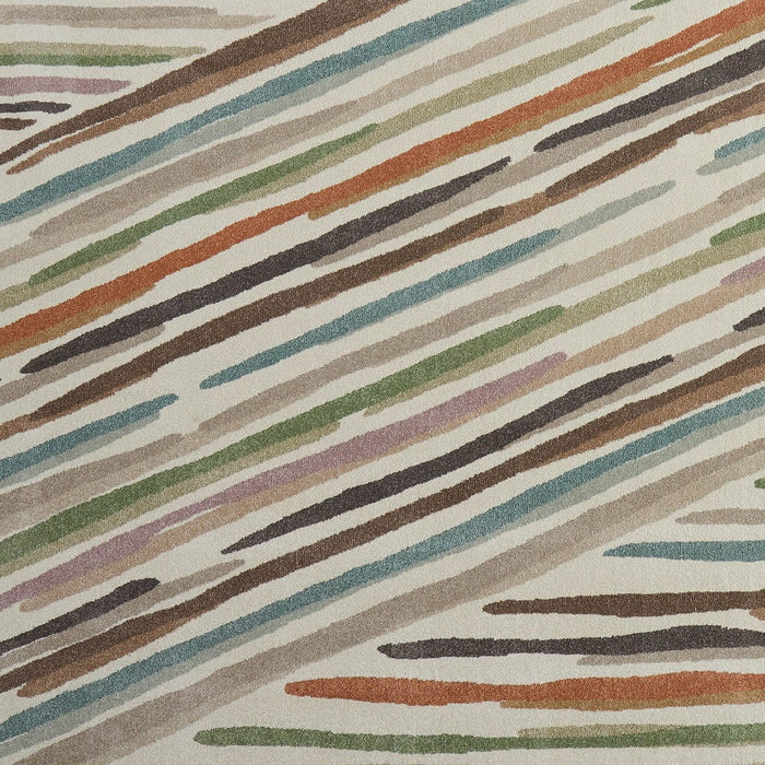 10' X 13' Modern Abstract Area Rug - Ivory