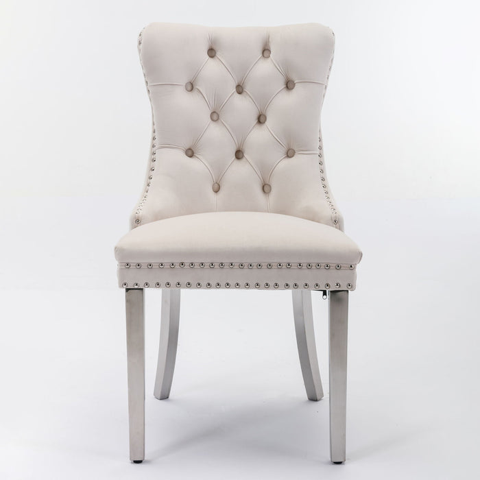 Nikki - Contemporary Upholstered Dining Chair (Set of 2)