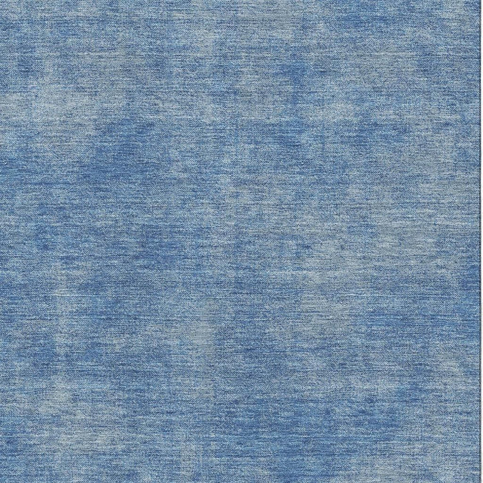 10' X 14' Abstract Washable Area Rug With UV Protection (679929) - Blue / Gray