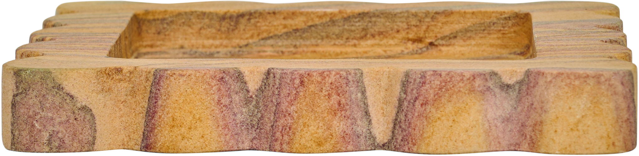 Natalie sandstone tray by Meridian Furniture, rectangular tray with a natural sand-colored finish, ideal for serving or decor.