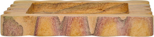 Natalie sandstone tray by Meridian Furniture, rectangular tray with a natural sand-colored finish, ideal for serving or decor.