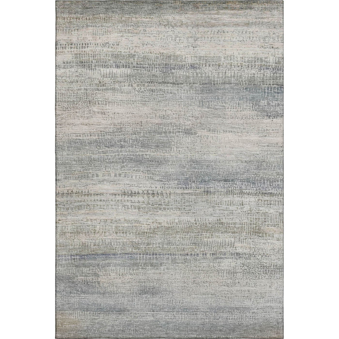 10' X 14' Abstract Washable Area Rug With UV Protection (717380) - Linen / Gray