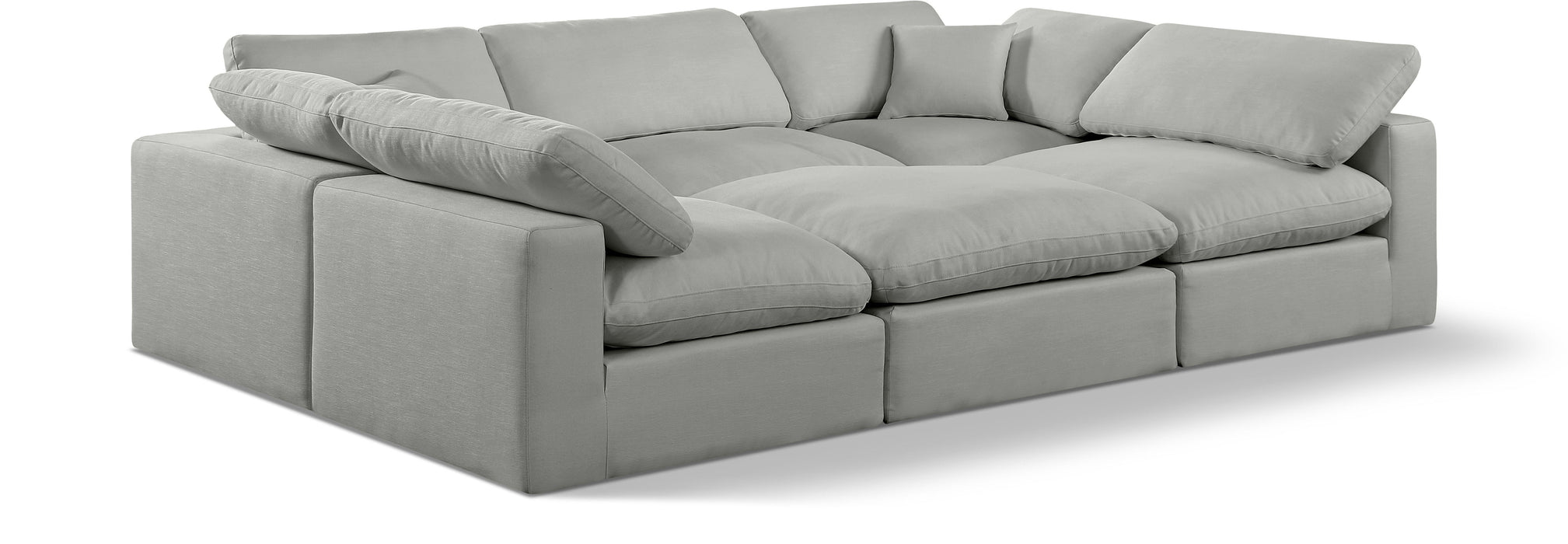 Comfy - 6 Piece Linen Sectional