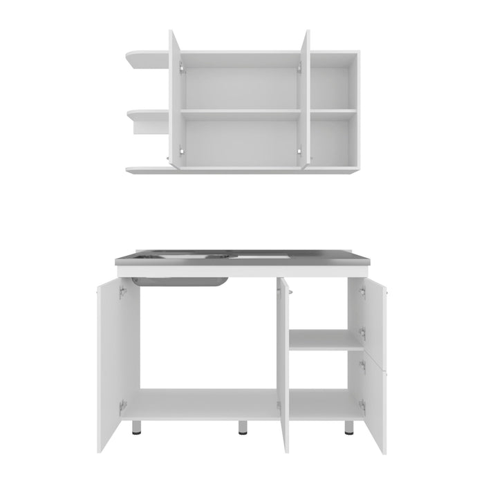 China Cabinet (Set of 2) - White
