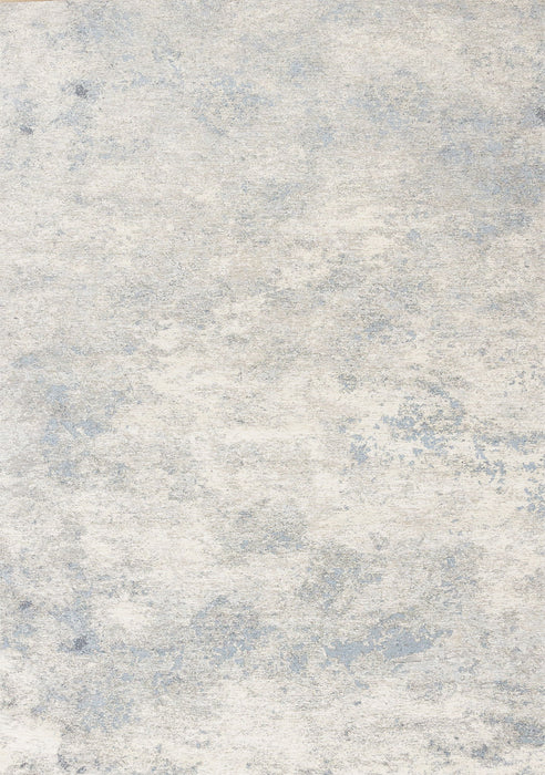 8' X 11' Abstract Area Rug (661319) - Cream / Blue
