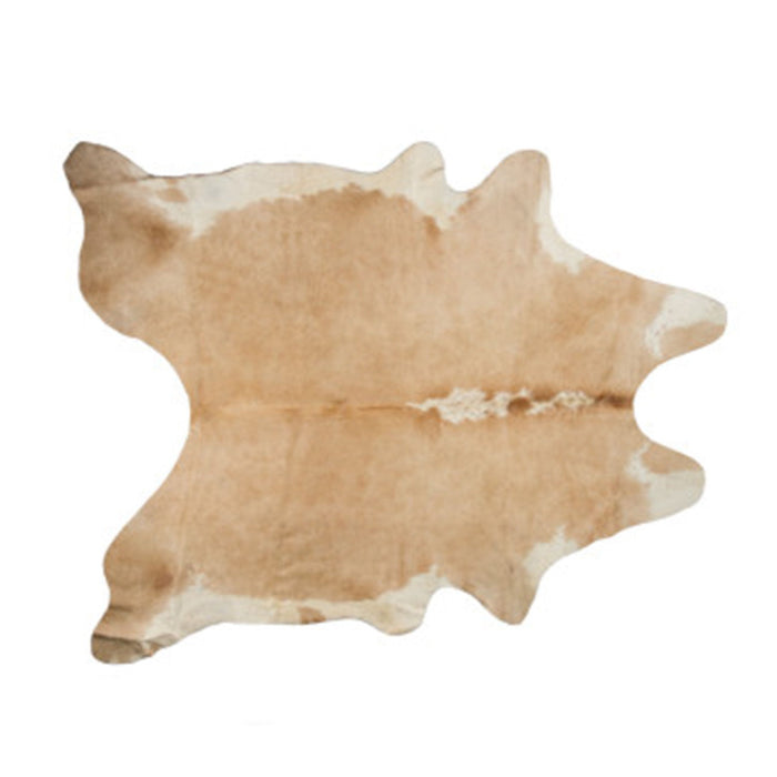 72" x 84" Cowhide - Rug - Tan And White
