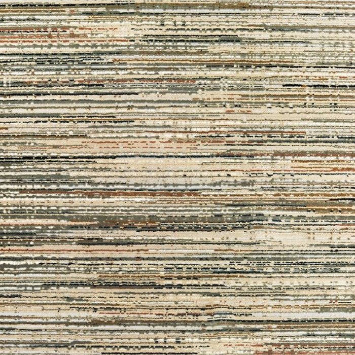 7' x 10' Abtract Lines Indoor Area Rug - Ivory Sage