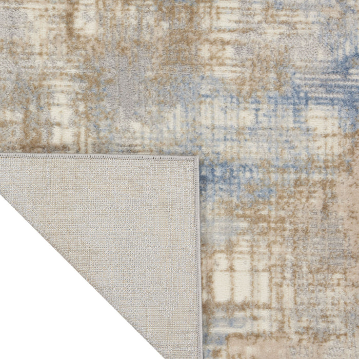 10' X 14' Abstract Power Loom Area Rug (573208) - Beige