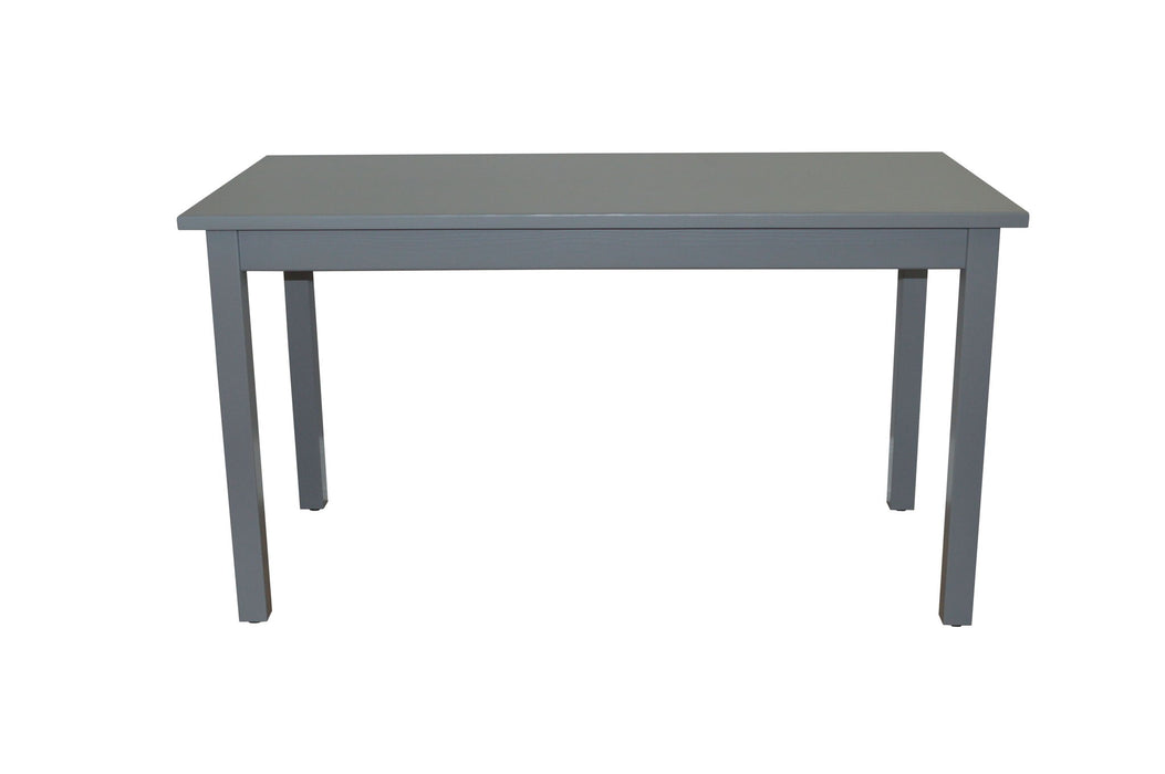 60" Solid Wood Dining Room Table - Gray