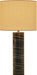Titan textured fabric table lamp by Meridian Furniture featuring a modern design with a cylindrical shade and sturdy base.