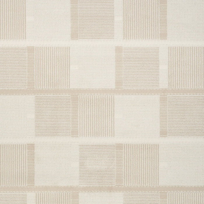 5' X 7' Geometric Power Loom Area Rug (572707) - Tan