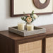 Michael Genuine Marble Tray by Meridian Furniture, rectangular marble tray with sleek design, perfect for serving or decor.