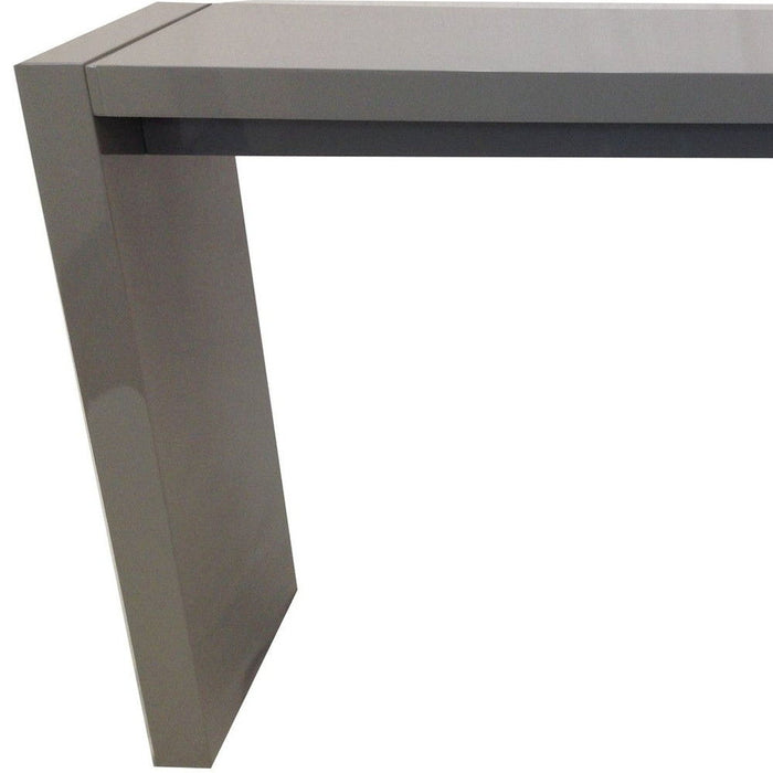 60" Recgular Wood Bar Table - Gray