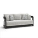 Black and gray Salina Bay sofa with cushion by Millennium® by Ashley