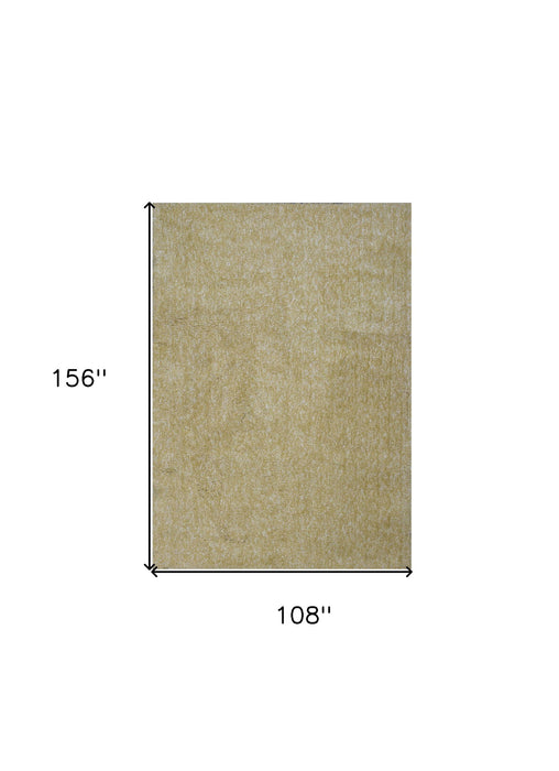 9' x 13' Hand Woven Area Rug - Yellow
