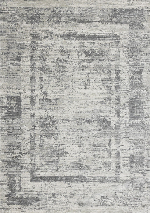 8' X 11' Geometric Area Rug (660079) - Gray / Charcoal