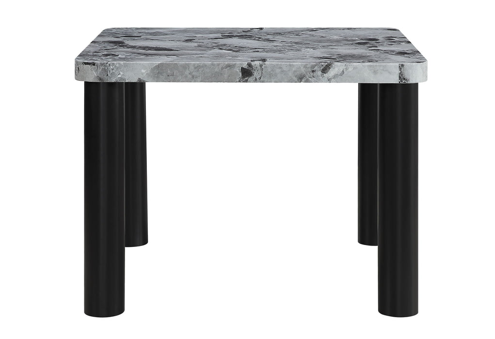 D5473 - 9 Piece Dining Room Set (Bar Table And 8 Bar Stools) - Black / Gray