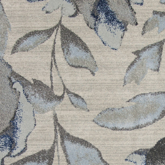 9' x 13' Area Rug - Blue And Gray