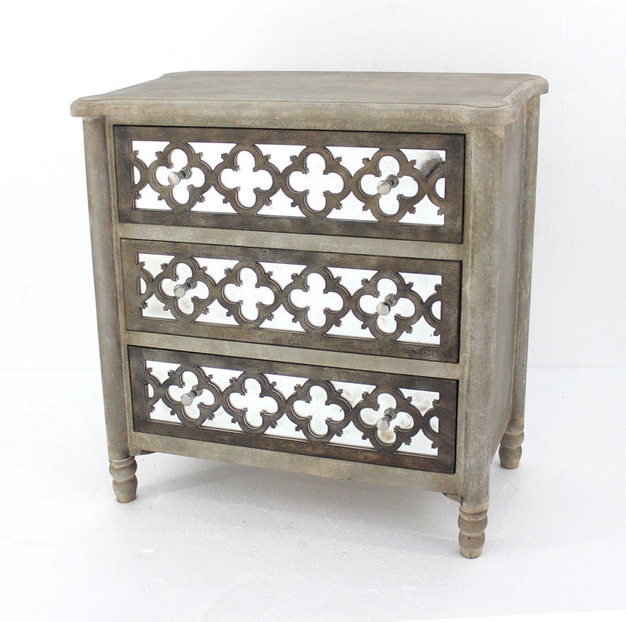 Standard Accent Cabinet With Three Drawers - Brown