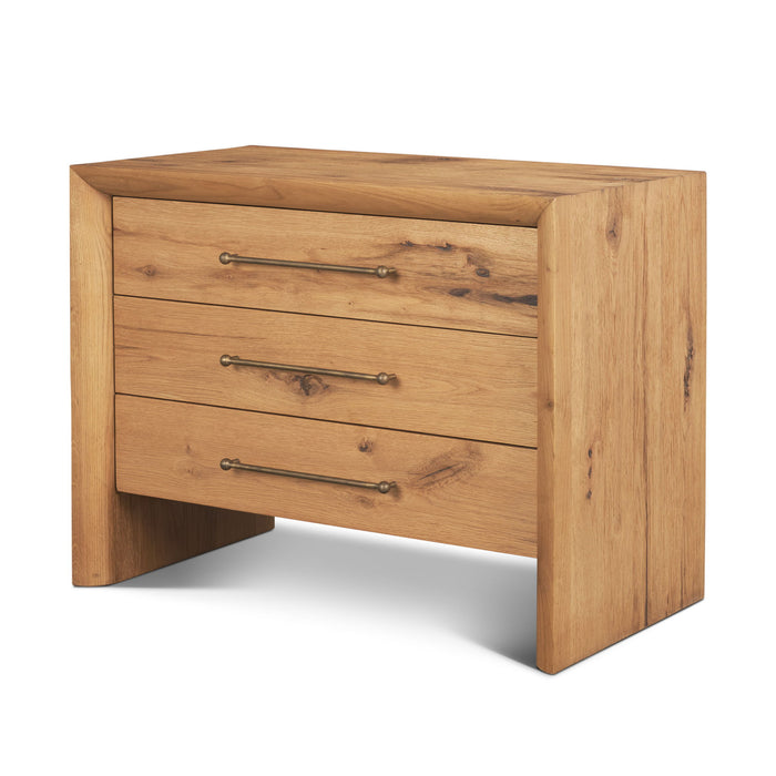 Accent Cabinet With Three Drawers - Brown