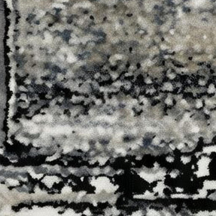 5' X 8' Abstract Area Rug (570076) - Gray / Blue / Ivory