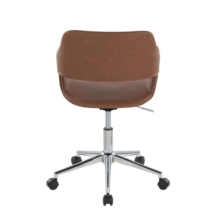 Margarite - Task Chair - Chrome Metal