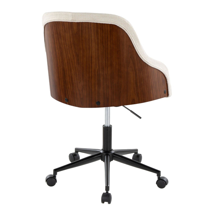 Bacci - Office Chair - Black Metal Base