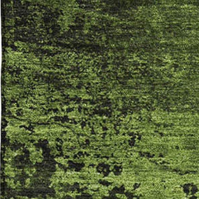 10' X 14' Abstract Washable Area Rug With UV Protection (648814) - Green / Gray