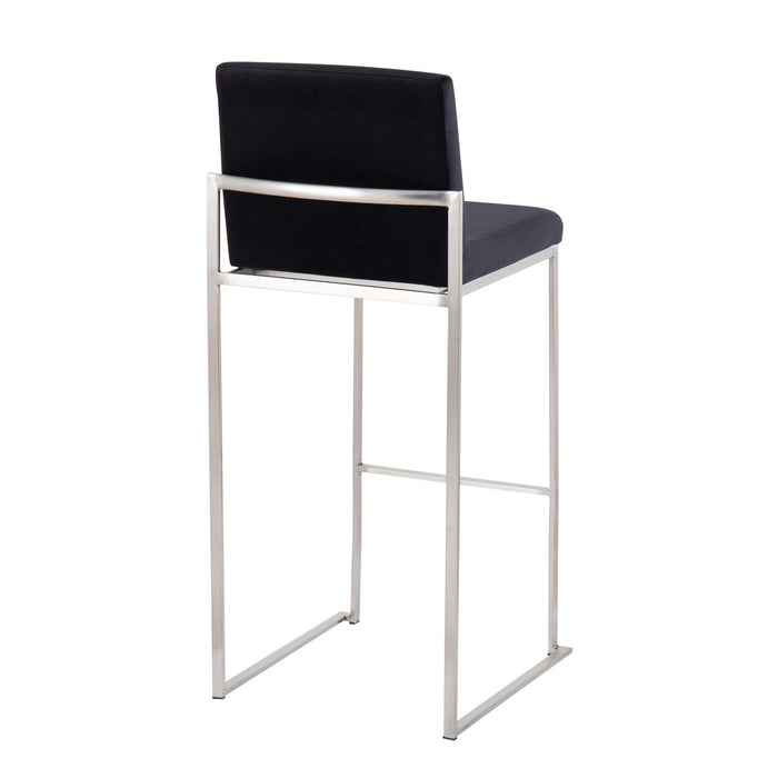 Fuji - High Back Upholstered Barstool Set