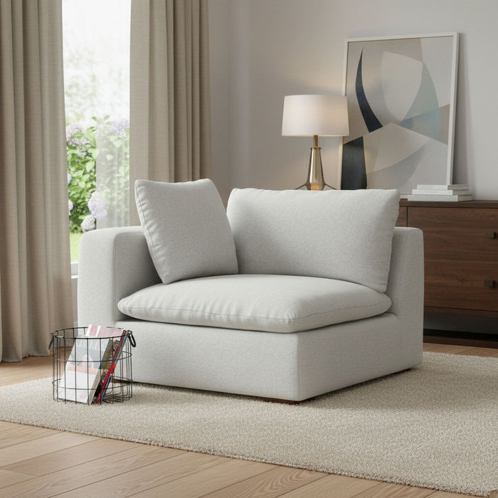 Modular Sofa, Fabric - Gray