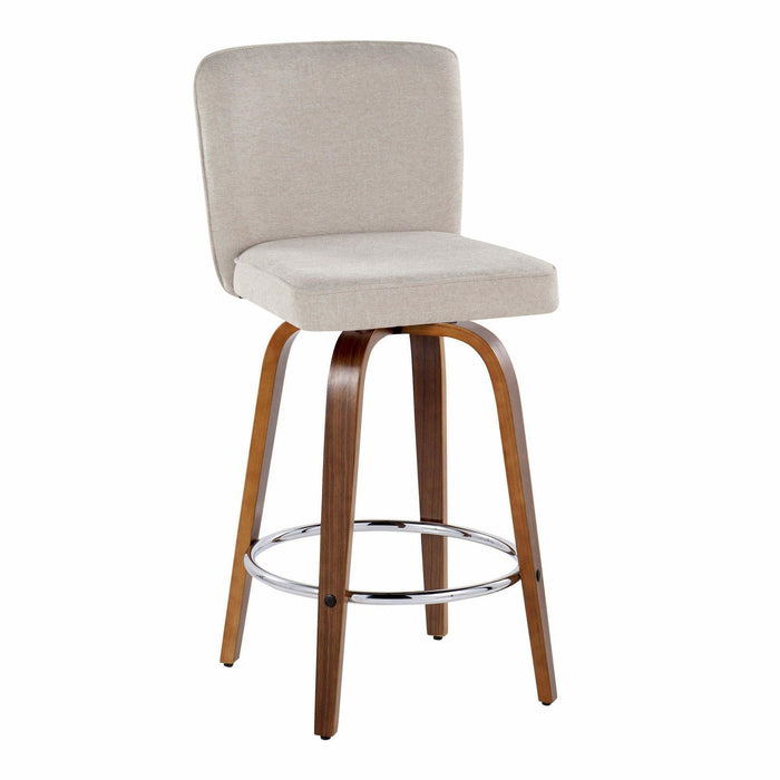 Henry - 26" Fixed-Height Counter Stool With Swivel (Set of 2)