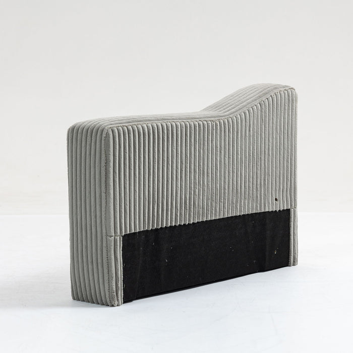 Modular Sofa Single Armrest For Modular Sectional Sofa