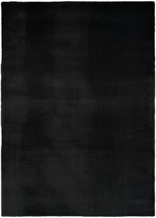 4' X 6' Non Skid Area Rug (573137) - Black