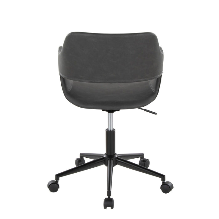 Margarite - Task Chair - Black Metal