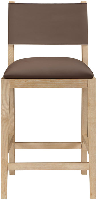 Avon - Vegan Leather Counter Stool