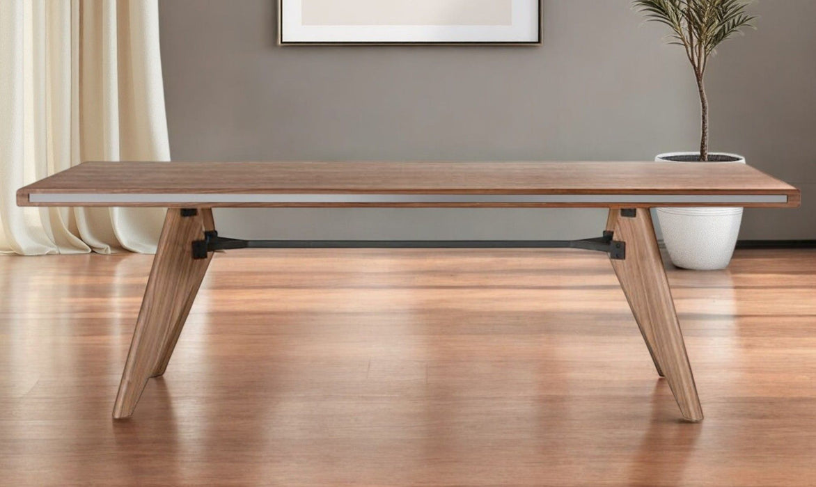 87" Dining Table - Brown