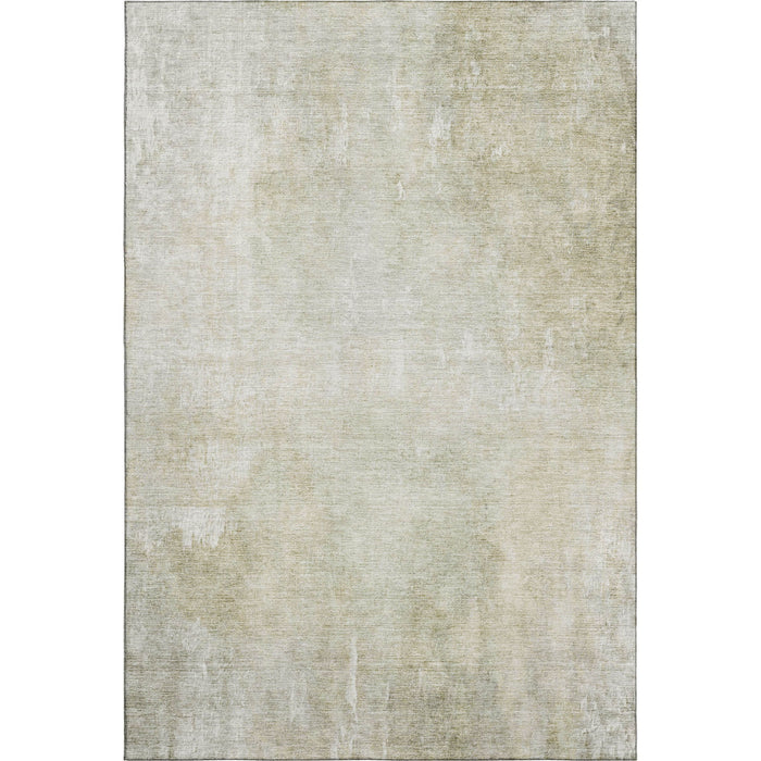 10' X 14' Abstract Washable Area Rug With UV Protection (705791) - Beige / Ivory