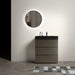 Giga Alice bathroom vanity with integrated sink, large storage, freestanding design for modern bathrooms, one-piece basin without drain or faucet