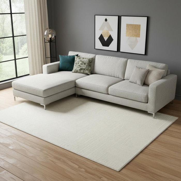 8' X 10' Abstract Area Rug (553414) - Ivory